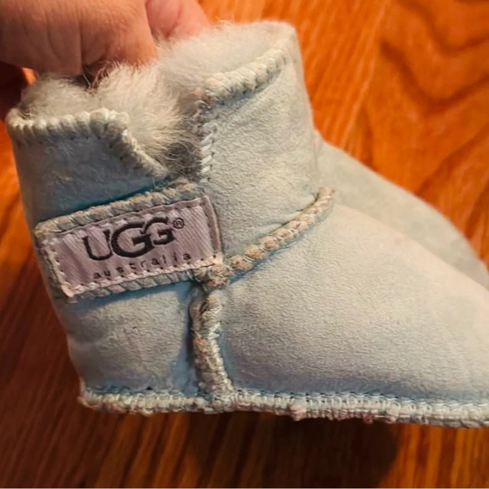 UGG Light Blue Infant Booties